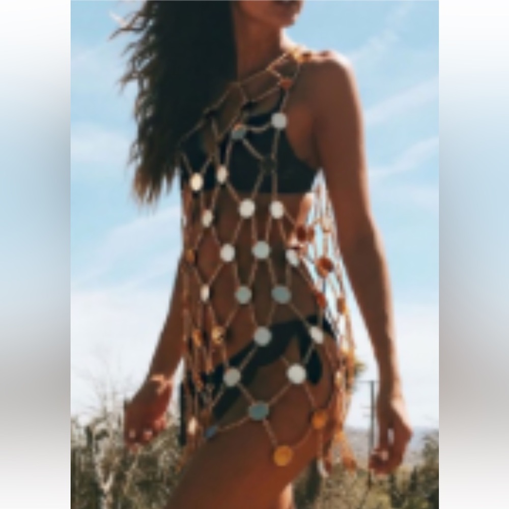 Golden disco dress!